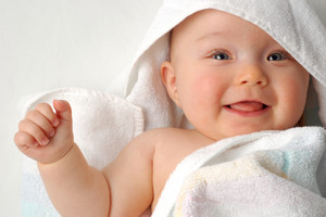 Foto: lächelndes Baby (Symbolbild)